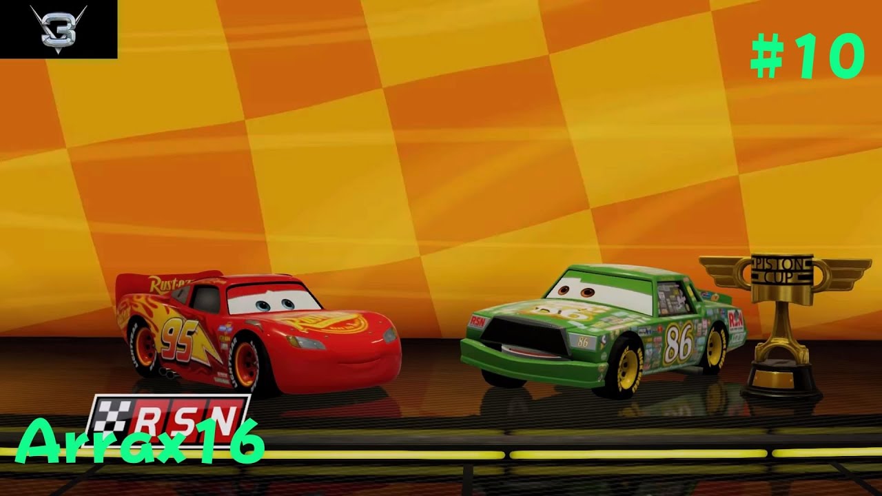Jugando vs CHICK HICKS en CARS 3  MOTIVADO PARA GANAR