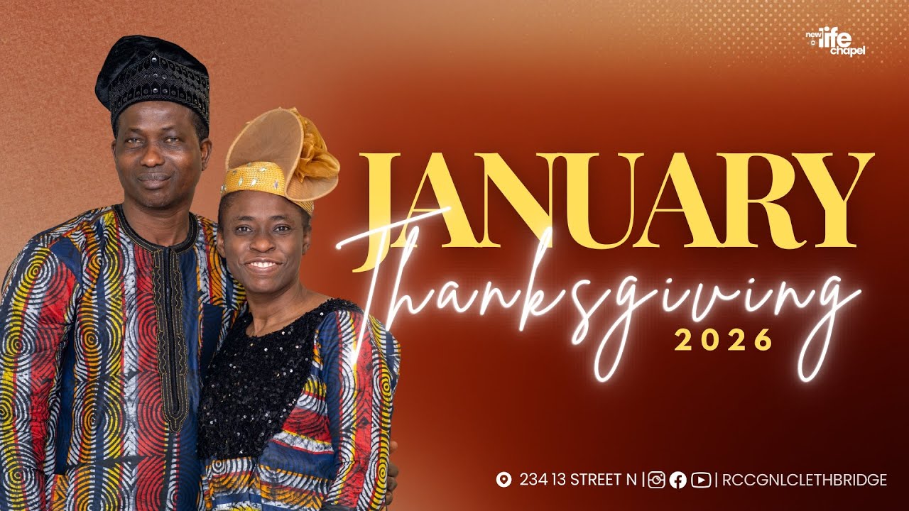 NEW YEARS THANKSGIVING SERVICE || JANUARY 4th 2026