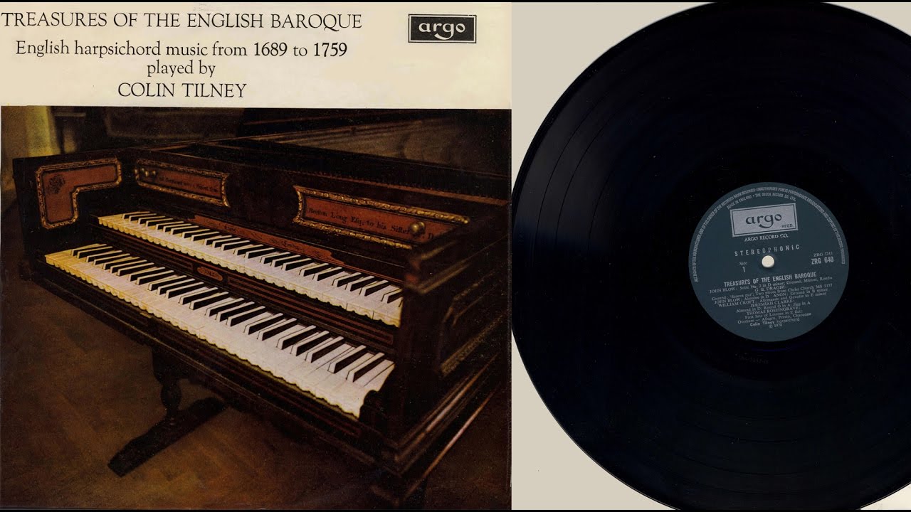 Colin Tilney (harpsichord) Treasures of the English Baroque