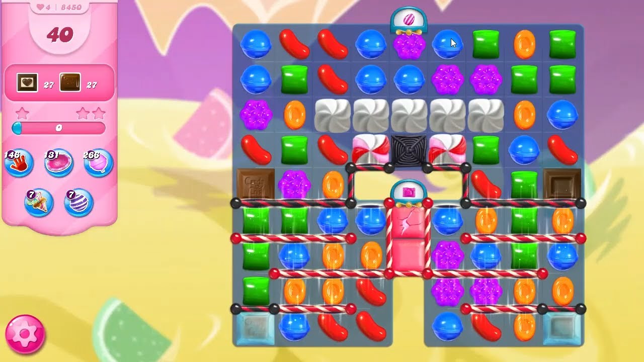 Candy Crush Saga LAST Level 8450 NO BOOSTERS