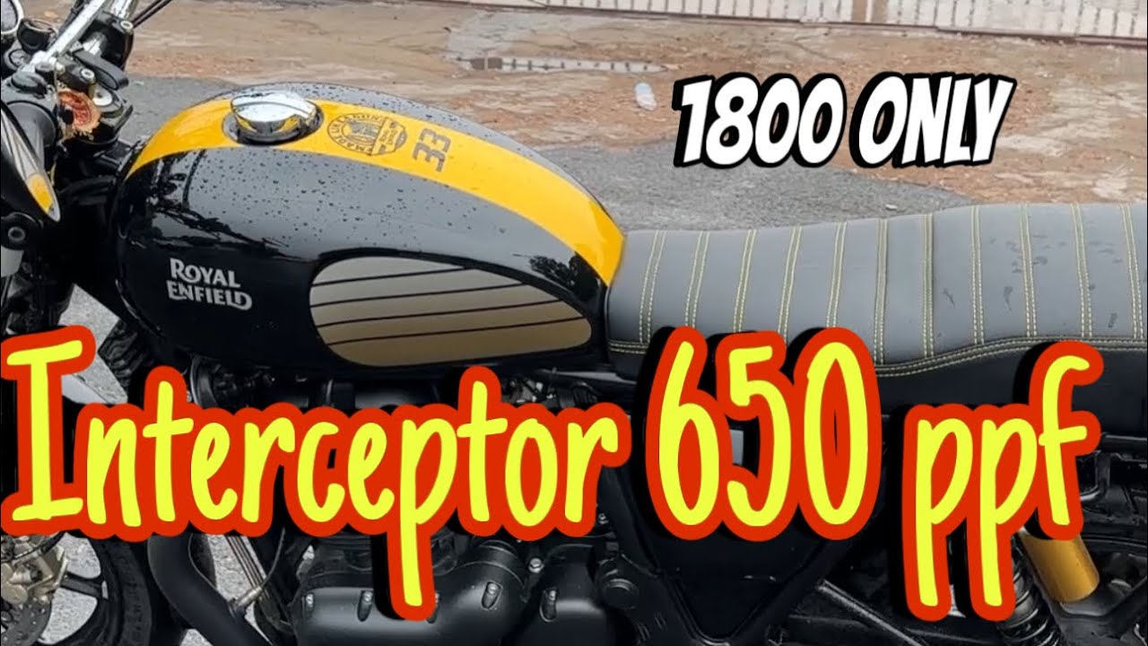 Royal enfield interceptor 650 PPF…