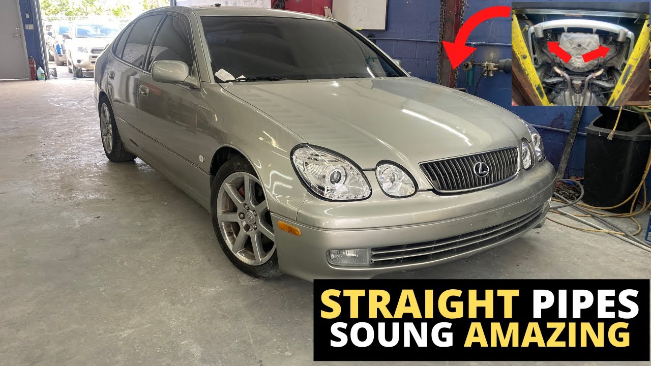 STRAIGHT PIPES MY LEXUS GS430 | BEST MOD FOR THE GS430?