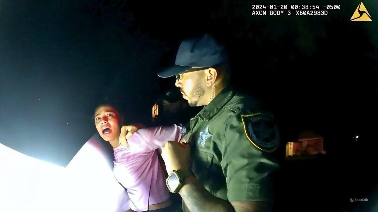 21-Year-Old THINKS She Can Throw ROCKS at POLICE Without Consequences