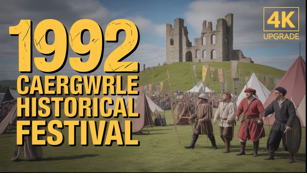 Caergwrle Historical Festival 1992: Upgraded to 4K