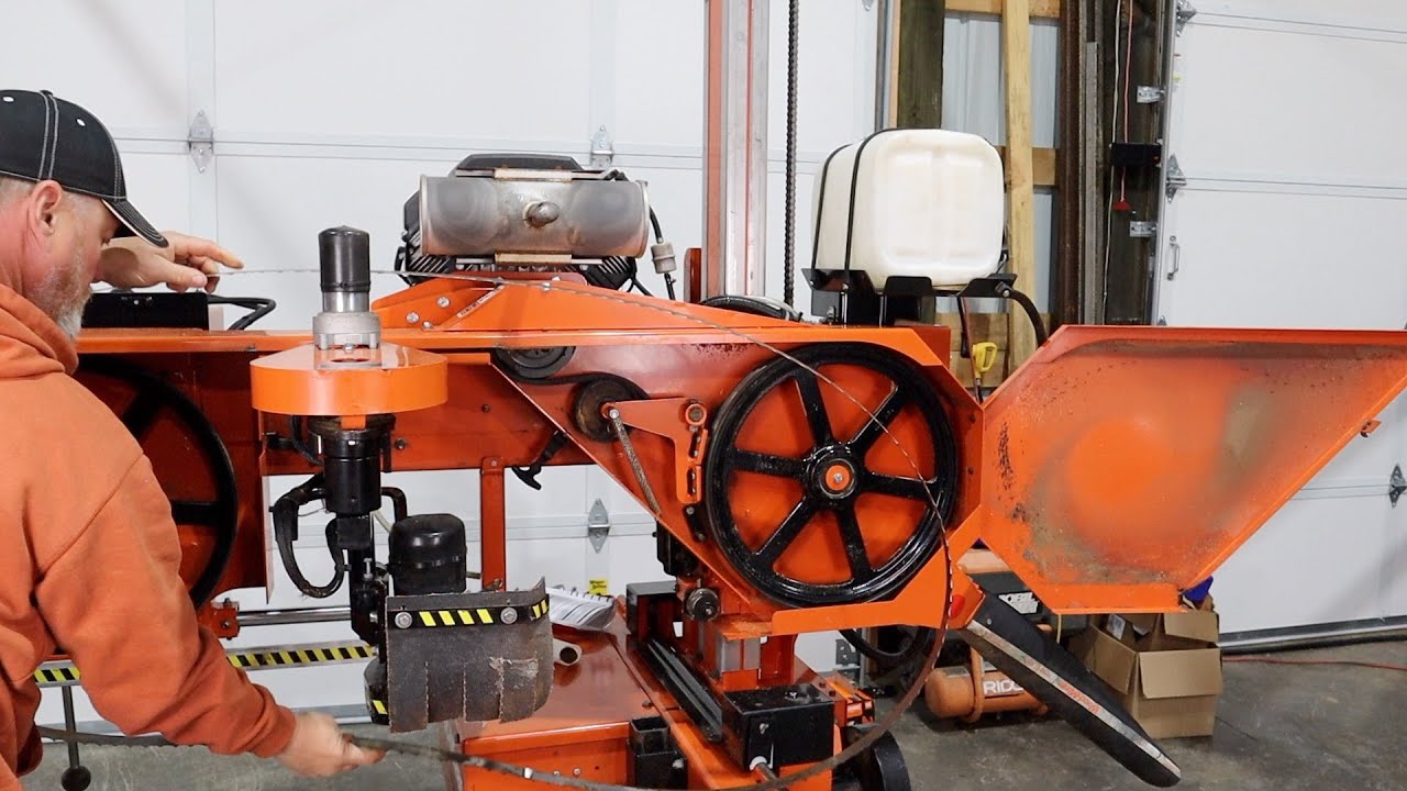 Плановое техническое обслуживание лесопилки Wood-Mizer