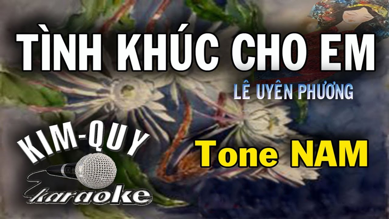 TÌNH KHÚC CHO EM - KARAOKE - Tone NAM ( C/Đô trưởng )
