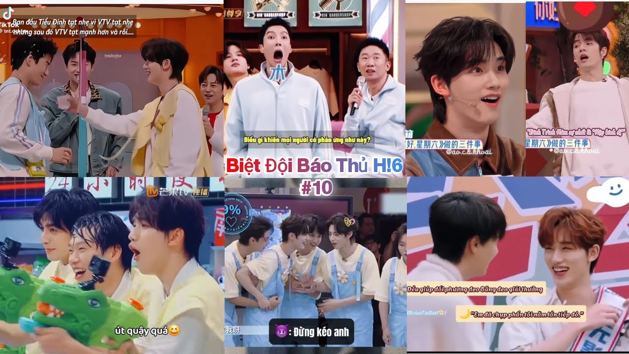 [TikTok] Biệt đội báo thủ H!6 #10| Tiểu Đinh út cưng được các anh cưng chiều #hi6