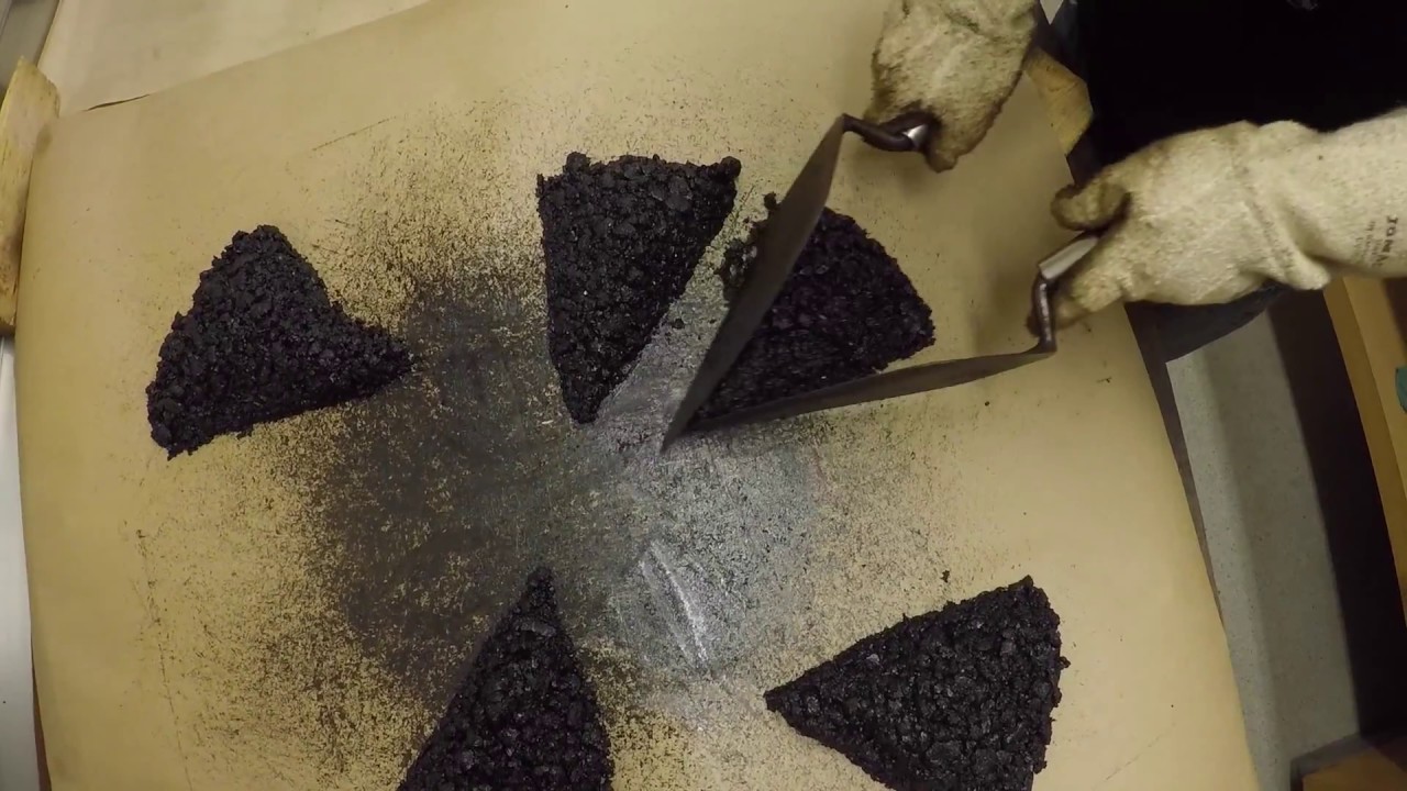 Asphalt sampling and testing