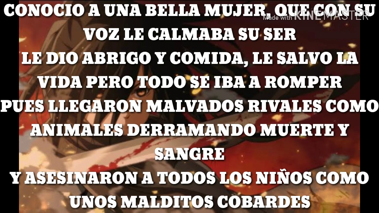 LETRA DEL RAP DE HYAKKIMARU//DOBLECERO