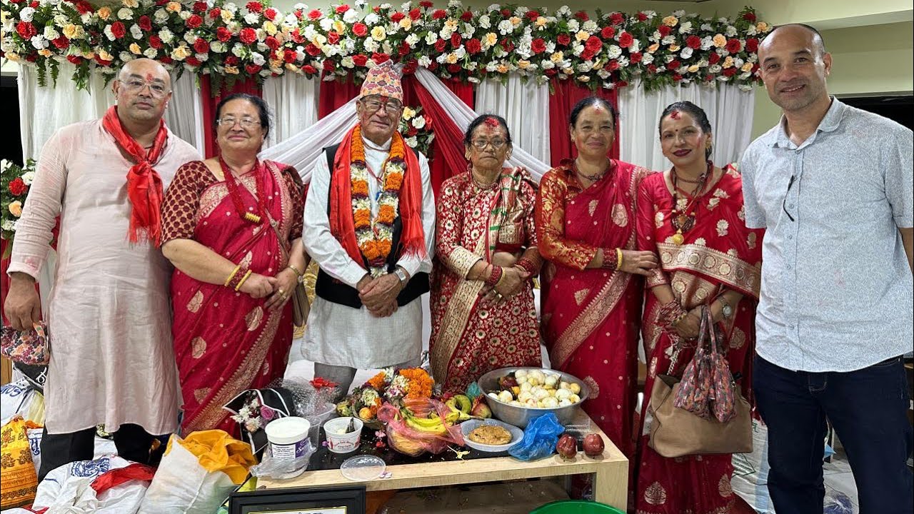 Vlog Celebrating the Janku of our beloved Prem & Laxmi Maya Maharjan – A blessed milestone of life 