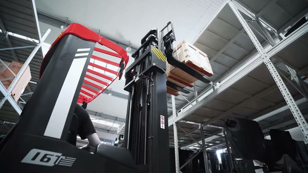 Outdoor Reach Truck with Superelastic Tyres