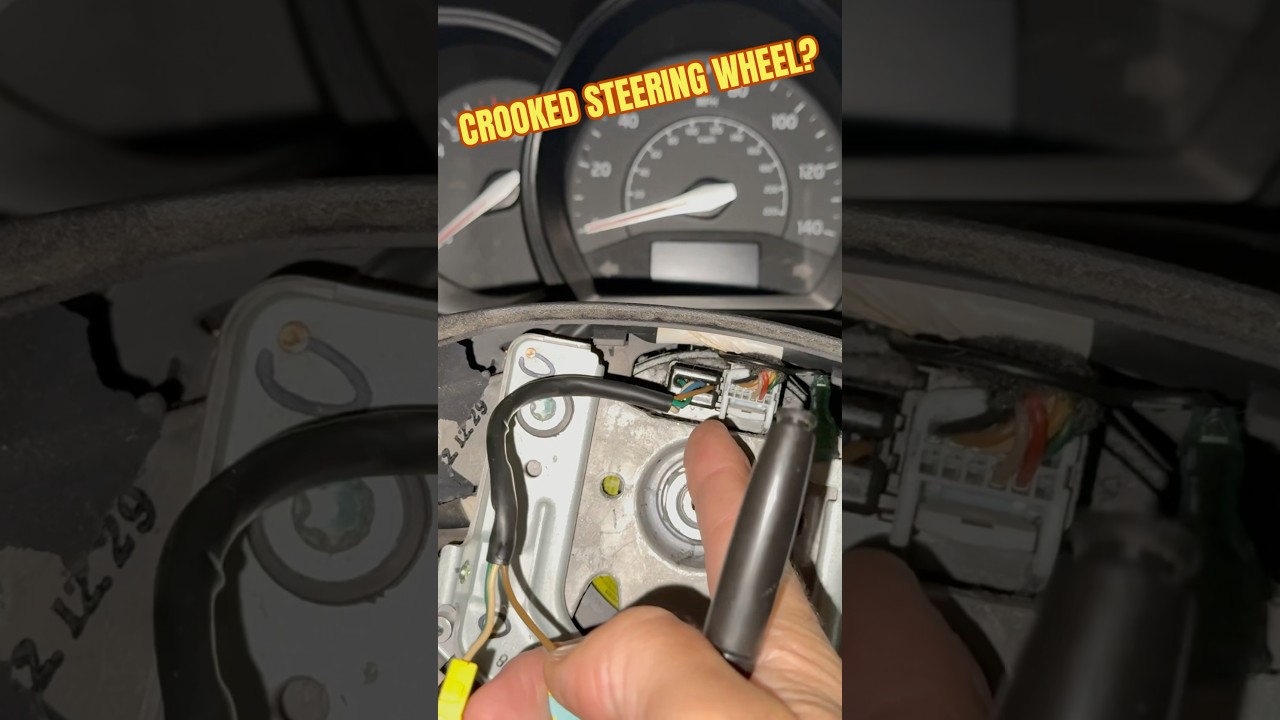 NEED TO ALIGN YOUR STEERING WHEEL??