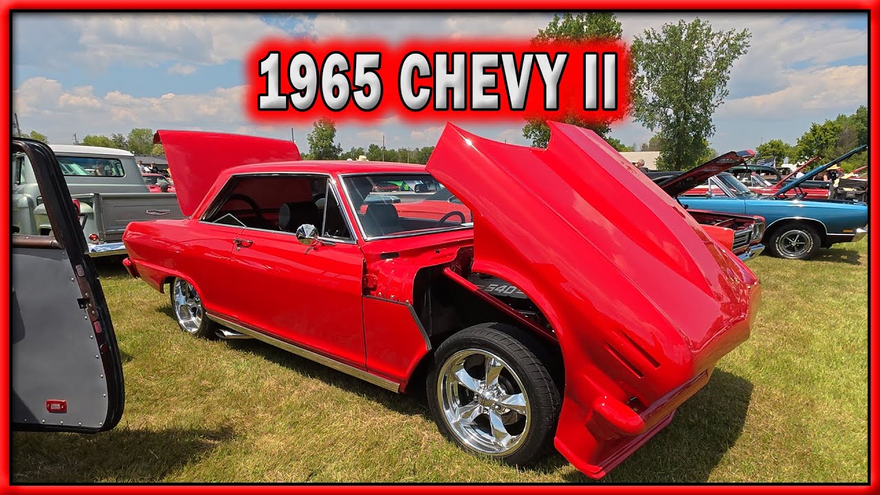 1965 Chevy II at 2025 Memorial Day Car Show Blacksmith Lounge