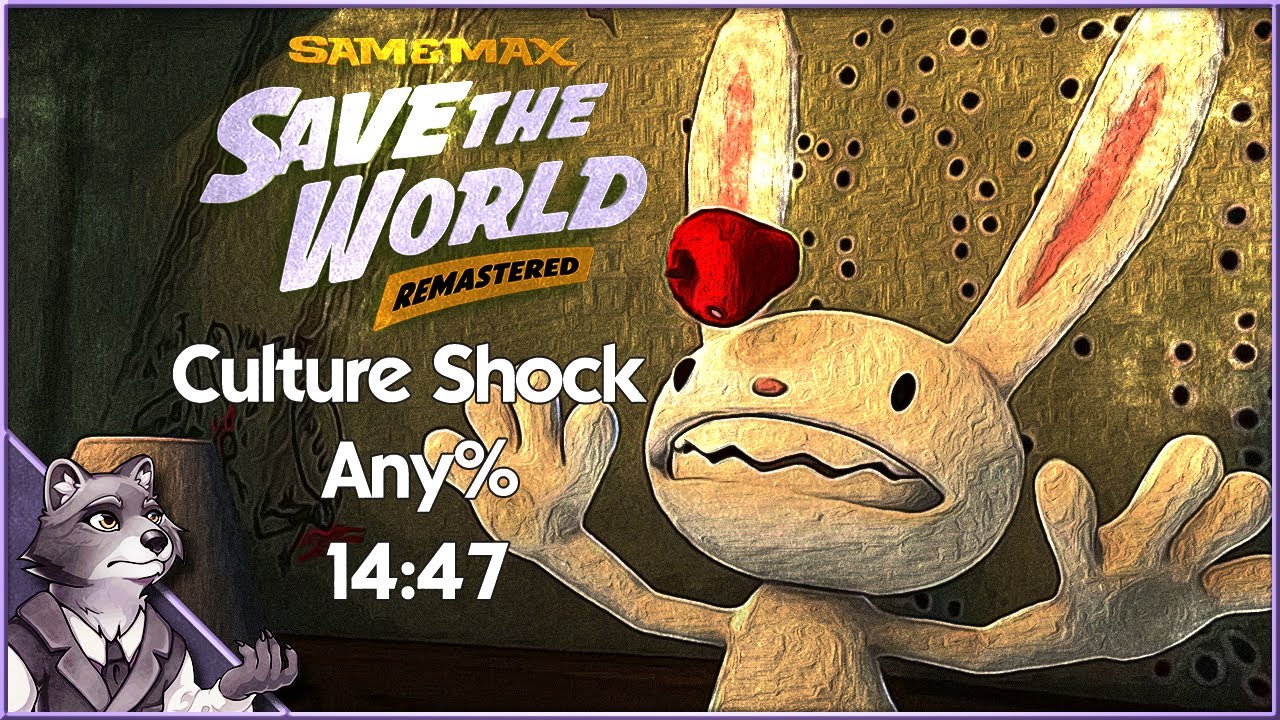 Sam & Max Save the World - Culture Shock - Speedrun - Any% - 14:47