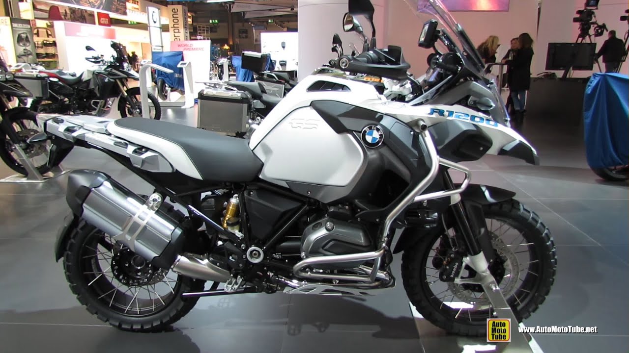 2015 BMW R1200 GS Adventure - Walkaround - 2014 EICMA Milan Motorcycle Exhibition