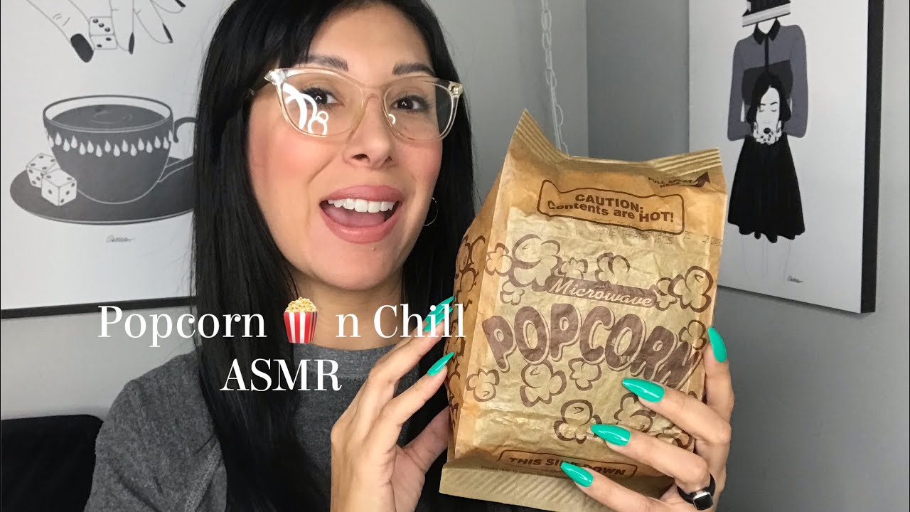 Requested ASMR: Popcorn n Chill 🍿