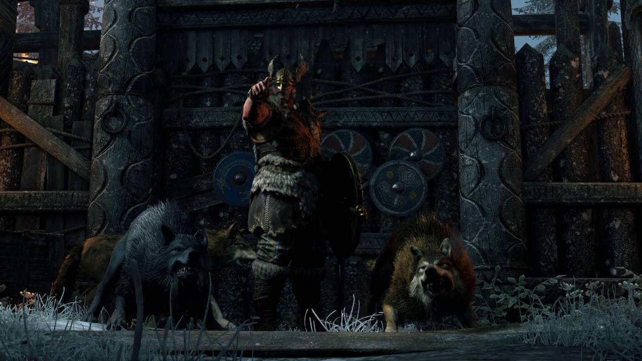 For Honor Knight's Story Mode - Chapter 1 - Mission 1.6 Wolves Among Sheep Gudmundr Boss Part 6