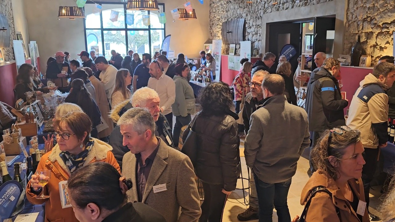 Le salon professionnel de la marque Pays Cathare met en avant les produits du terroir audois