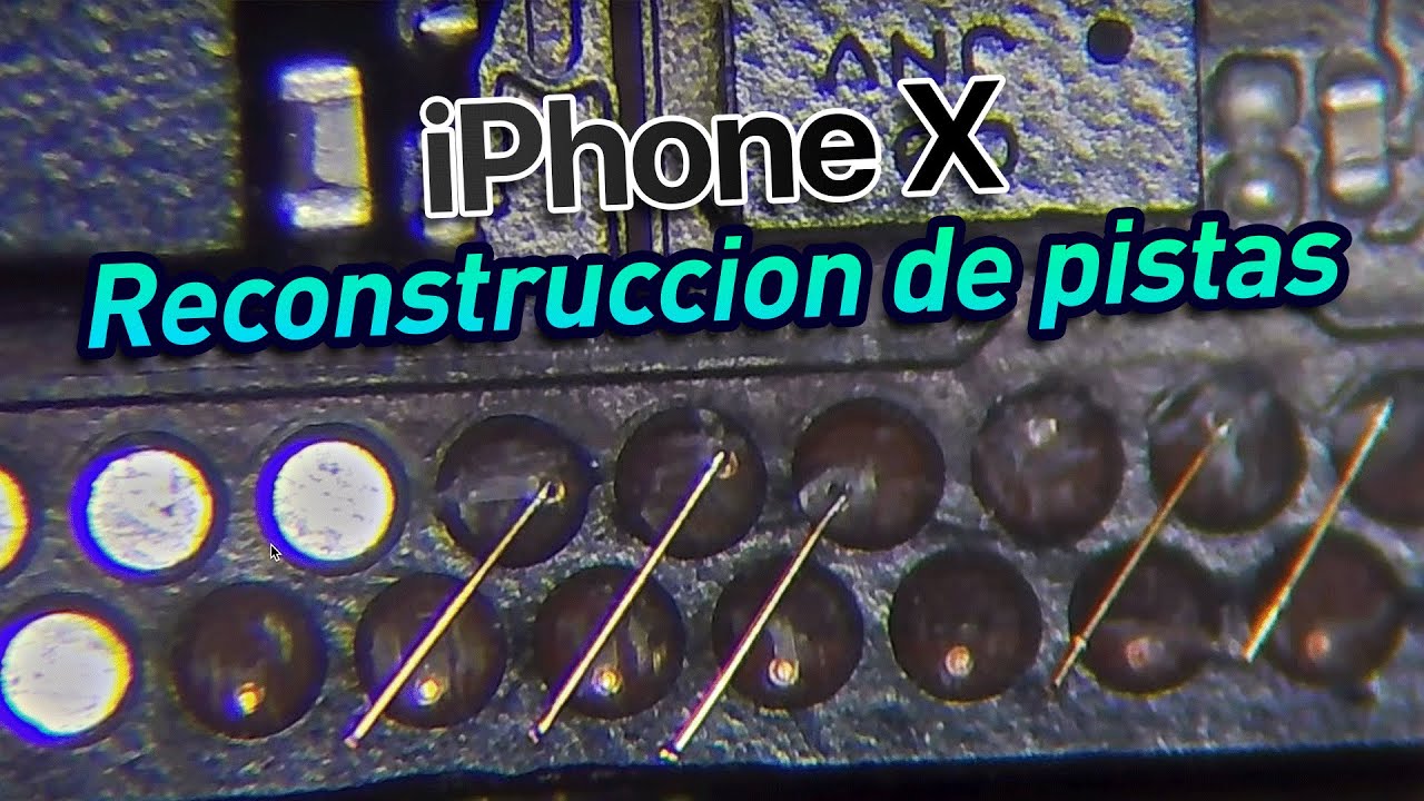 iPhone X sin prender reconstruccion de pads y reballing