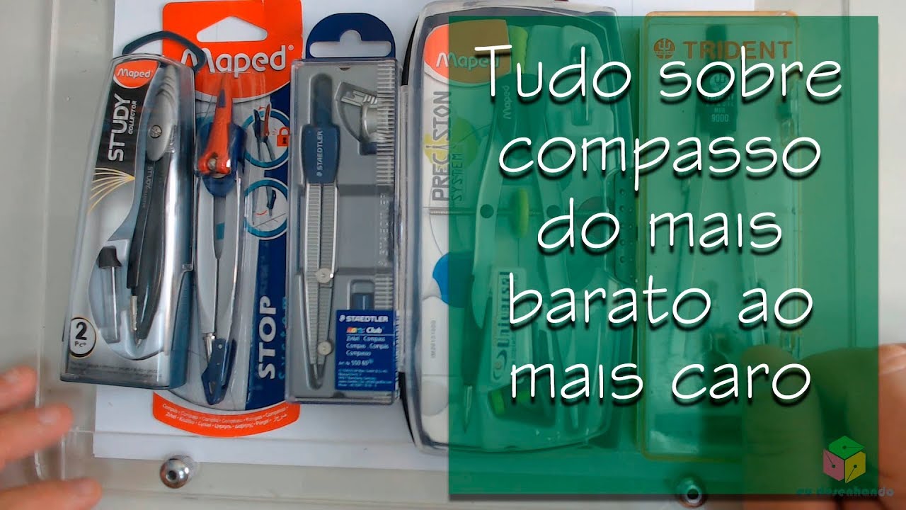 Tudo sobre Compasso - Qual comprar de R$ 12,00 ou de 120,00?