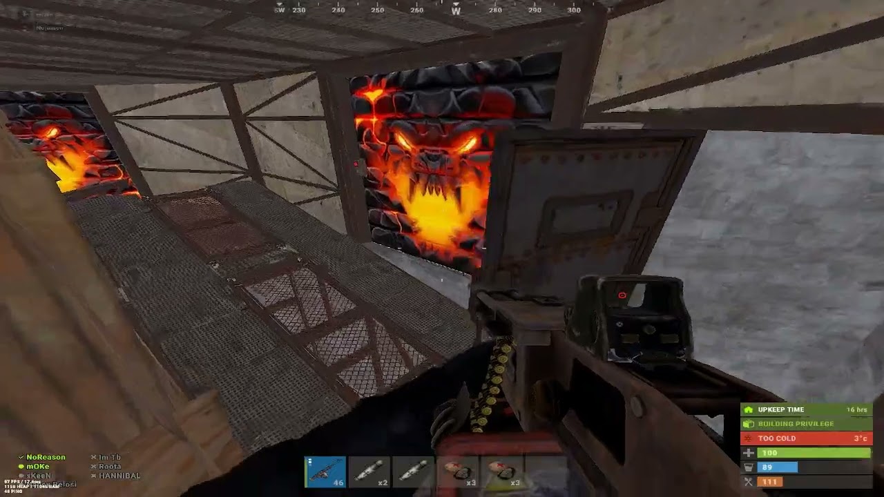 911 fails an offline raid | Rust