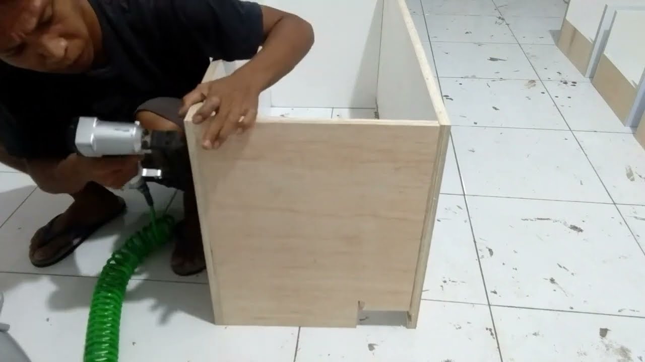 MEMBUAT Laci Dengan Kunci Sentral Lock Depan #woodworking #furniture, #handicrafts