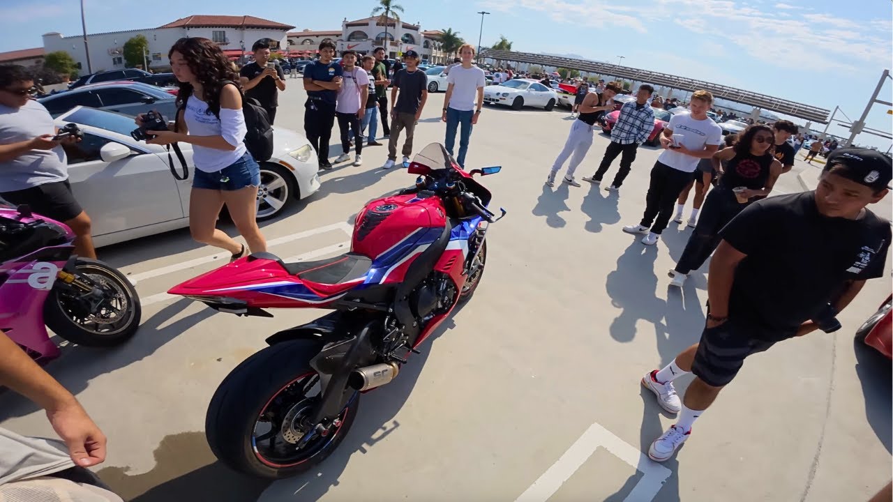 TAKING MY RARE FIREBLADE TO CARS AND COFFEE