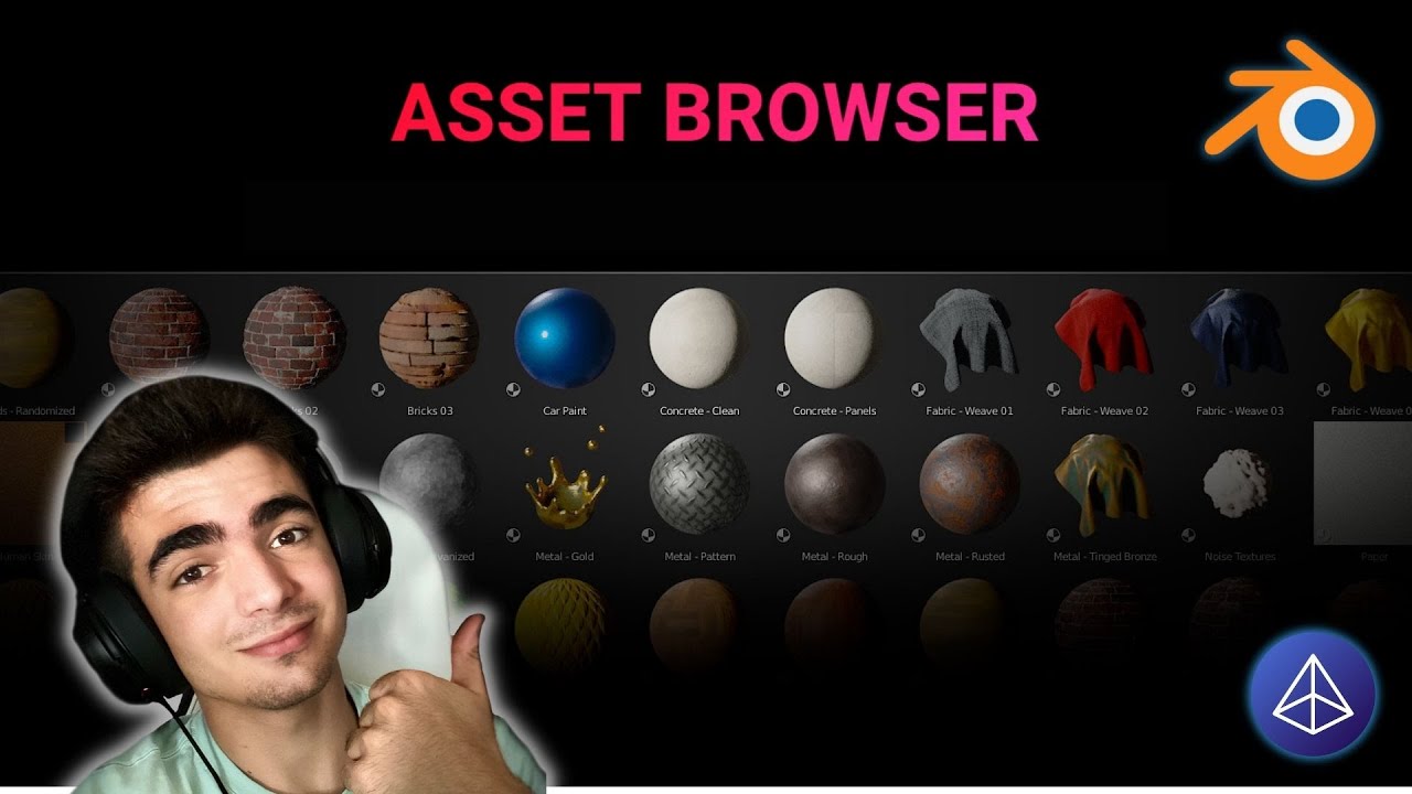 Blender 3.0 - Comment utiliser l'ASSET BROWSER ?