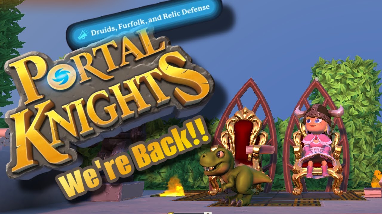 ⭐Portal Knights 2023⭐ Our biggest build yet!! Elves, Furfolk, rifts, Relic defence and much more!