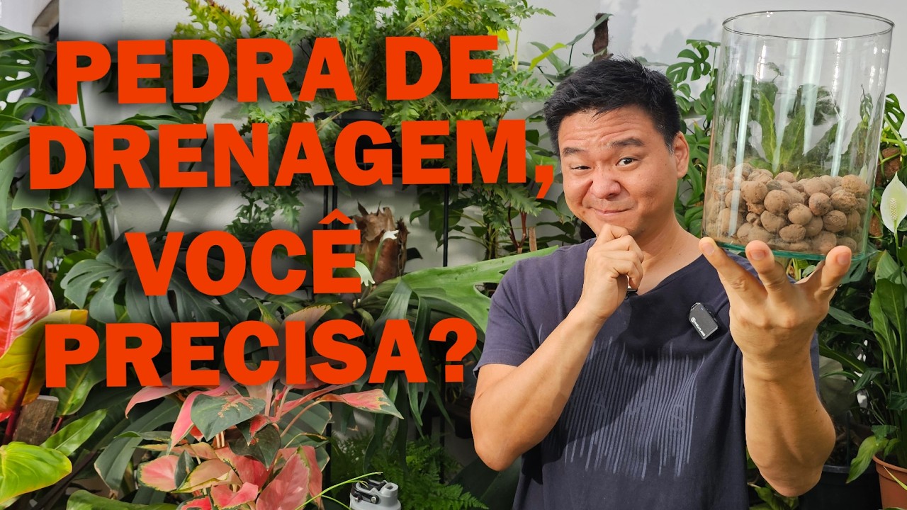 Pedra de drenagem faz sentido?