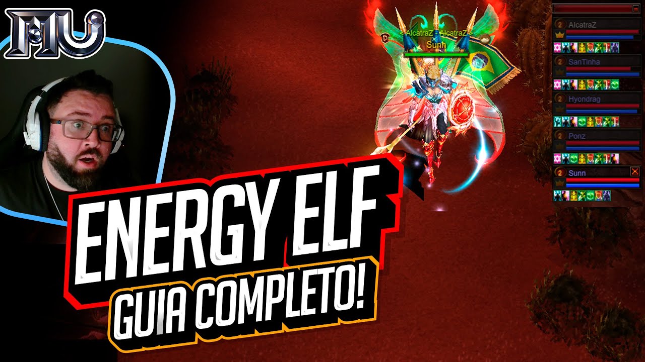 🥺🧚Guia ENERGY ELF • Build, Itens, Dicas e Bot • Season 18 e 19 | Mu Online