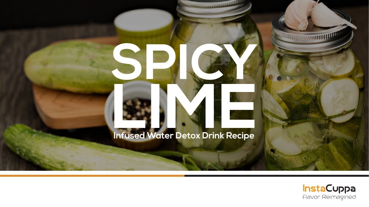 Spicy Lime Infused Water Detox Drink Recipe