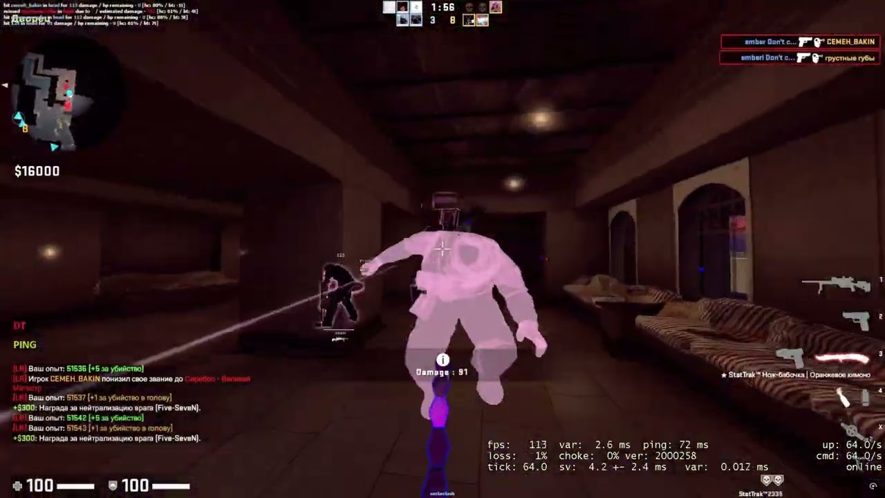 hvh highlights #2 gamesense ft. emberlash | FREE CFG | BEST ANTI-AIM |