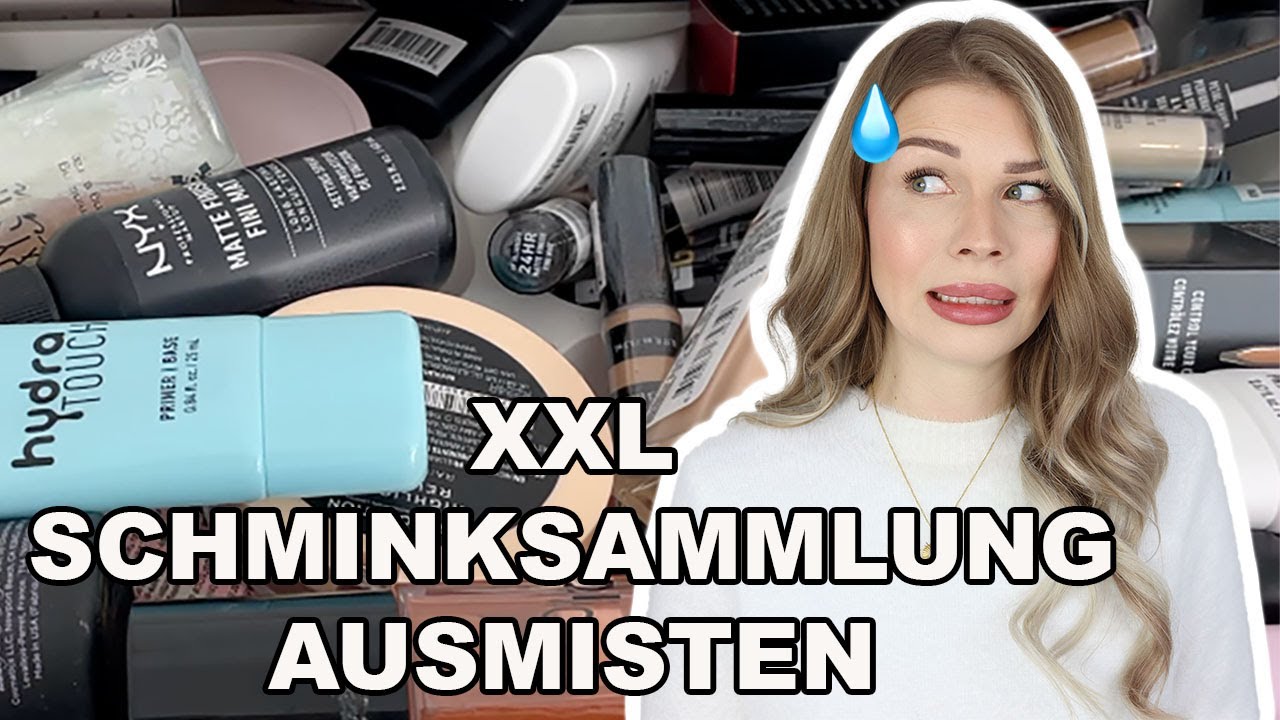 XXL SCHMINKSAMMLUNG AUSMISTEN! ICH VERLOSE EUCH ALLES! KIM WOOD