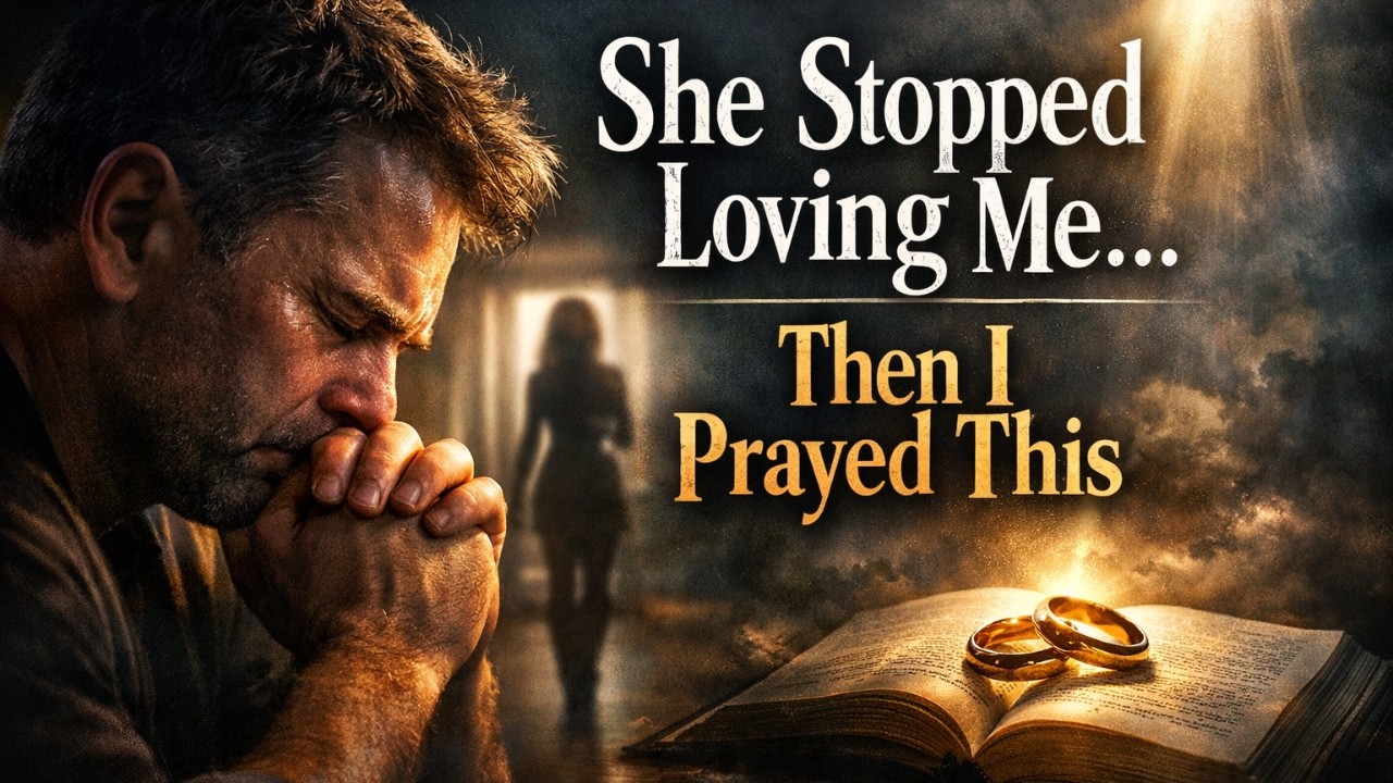 “She Stopped Loving Me… Then I Prayed This” #marriage