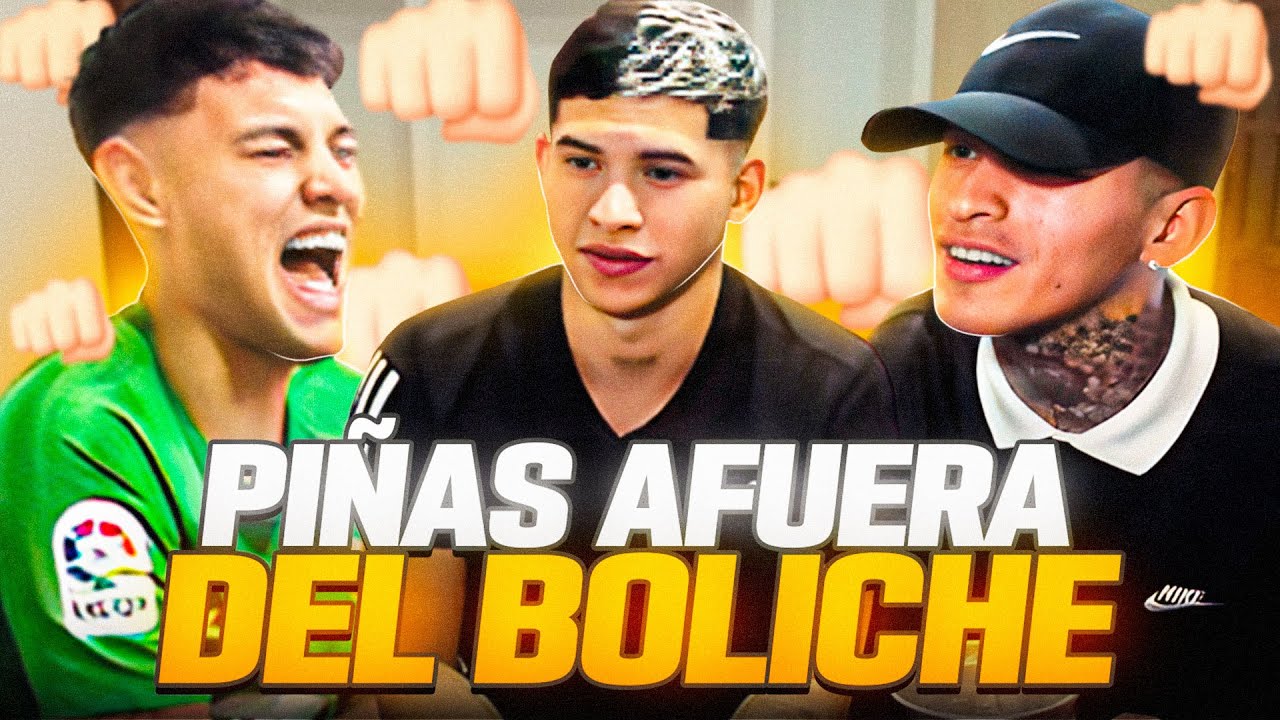 TERMINAMOS A LAS PIÑAS AFUERA DEL BOLICHE!!😱
