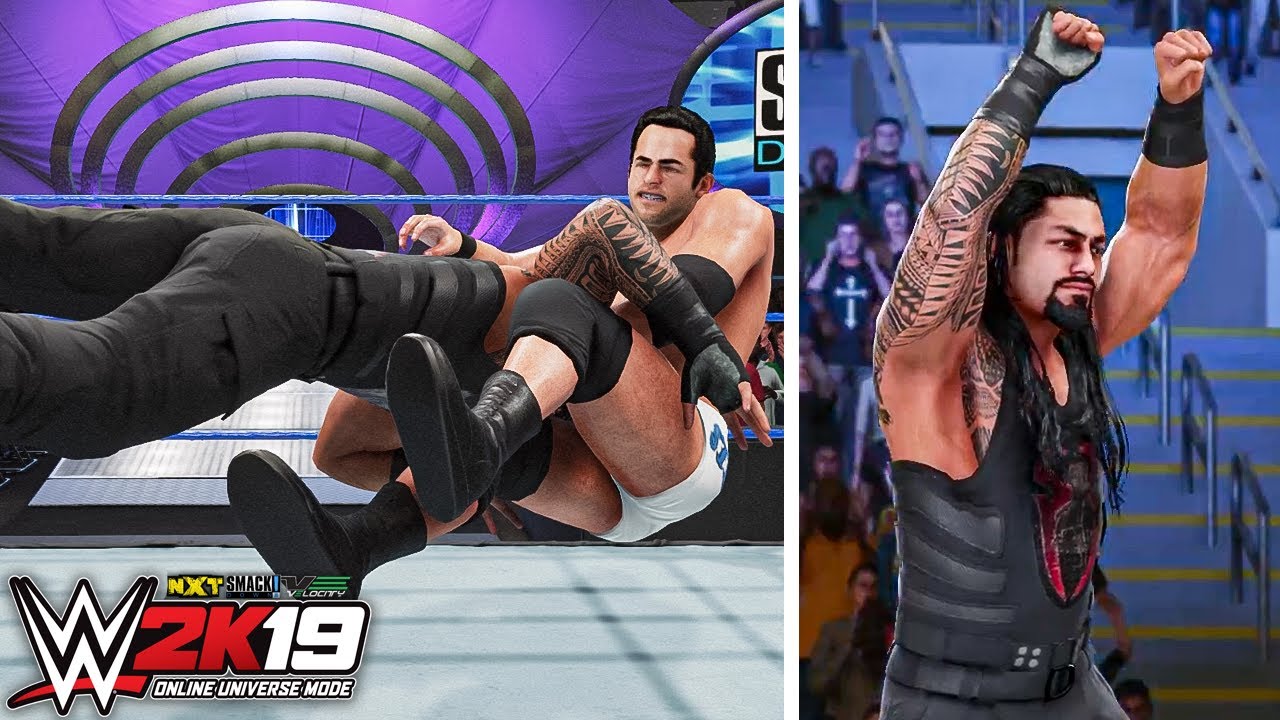 Roman Reigns Is A BIG DOG | WWE 2K19 Online Universe Mode