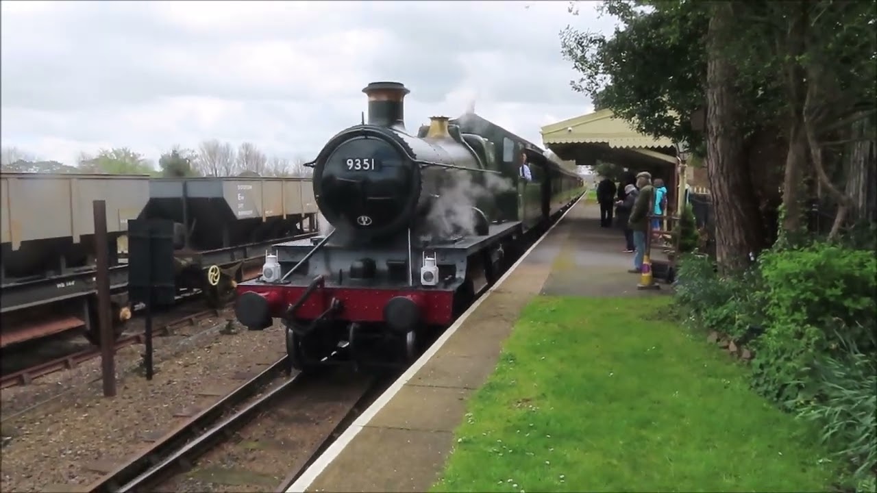 WEST SOMERSET RAILWAY STEAM AT BLUE ANCHOR AND DUNSTER 30 MARCH 2024