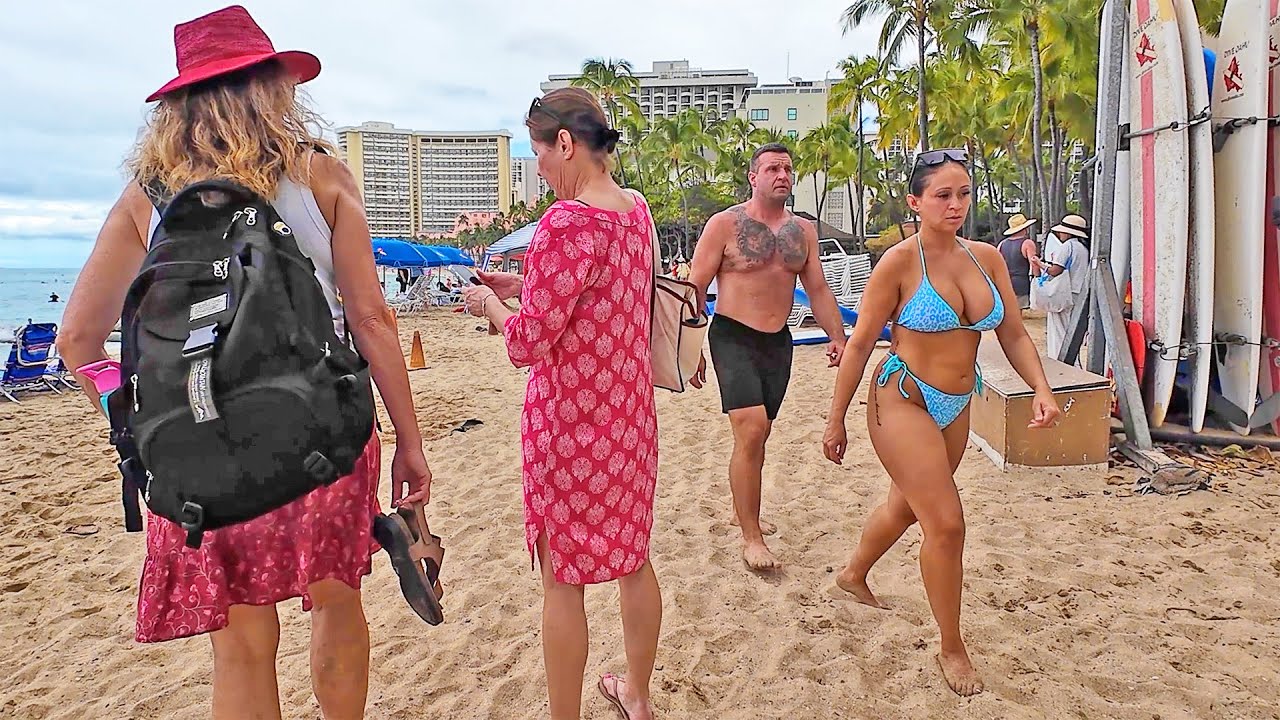 🌺 This is WAIKIKI HAWAII Today 🌺 Aug 6, 2025 Walking Tour #travel #oahu #waikiki