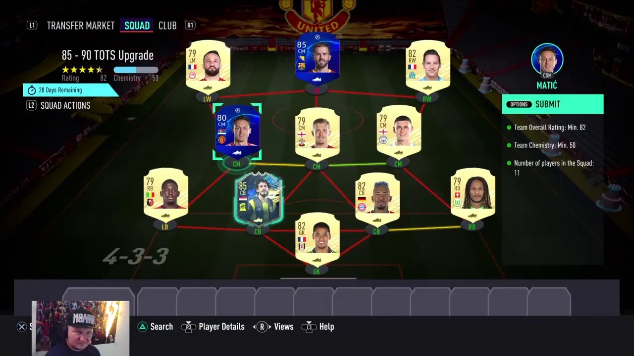 Fifa 21 TOTS 85-90 / 83+X10