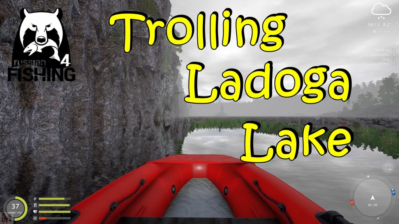 Russian Fishing 4 Trolling Ladoga Lake
