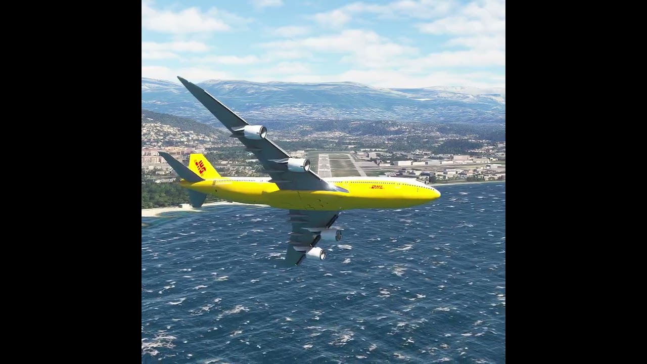 Impossible Landing!!! Amazing View before the Plane Landing eps.559