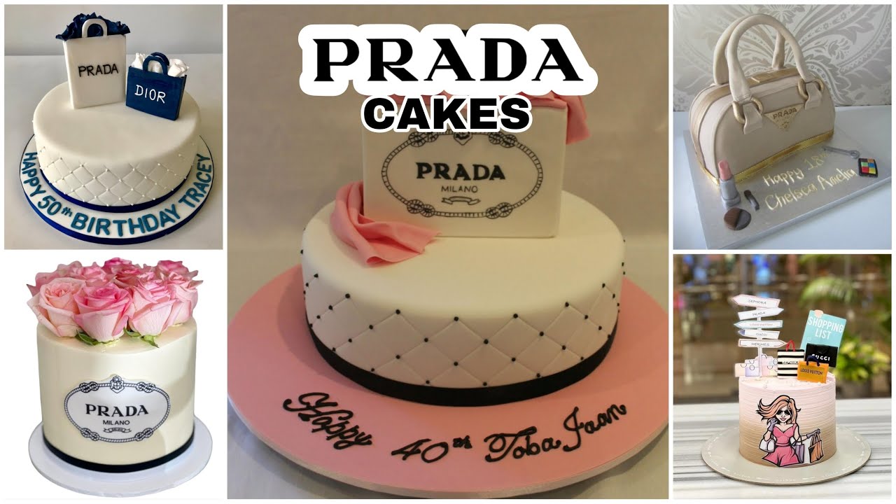Prada cake brand cake luxury designer cake #debakeryjunction #dbjbakery #prada #pradasong #branded