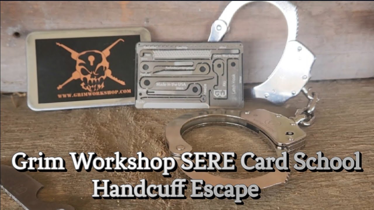 Grim Workshop SERE Card School Handcuff Escape