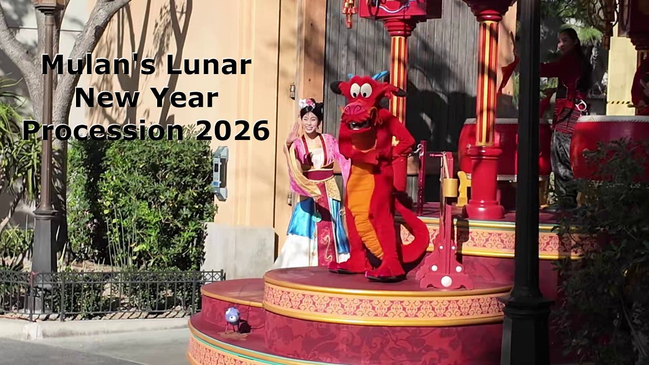 California Adventure's Mulan's Lunar New Year Procession 2026
