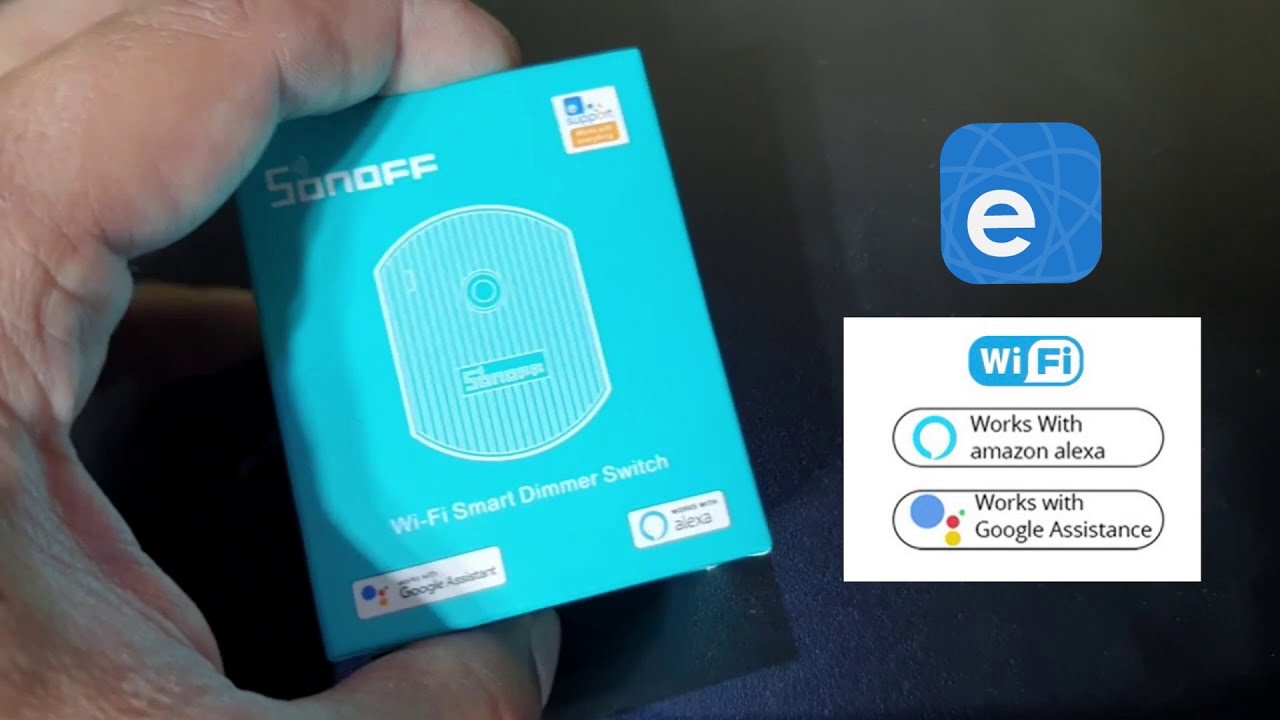 Unboxing Sonoff Dimmer D1