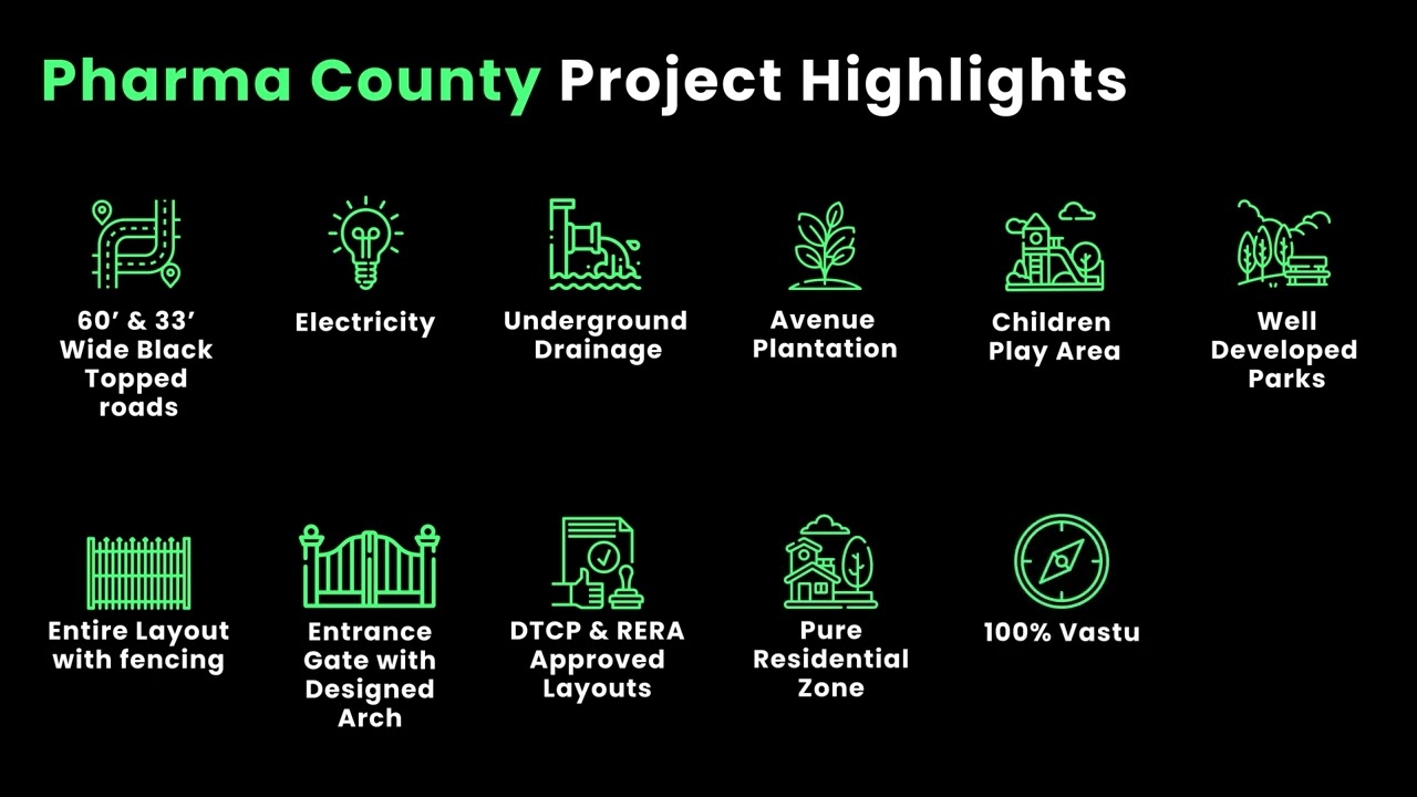 Pharma City Hyderabad Plots |  DTCP Approved Layout near Hyderabad #dtcpapprovedplots #pharmacity