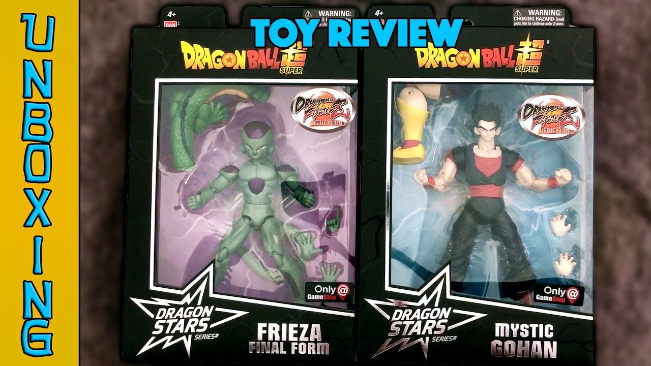 TOY REVIEW! Unboxing Dragon Ball Super Dragon Stars Dragon FighterZ Series 2- GameStop Exclusives