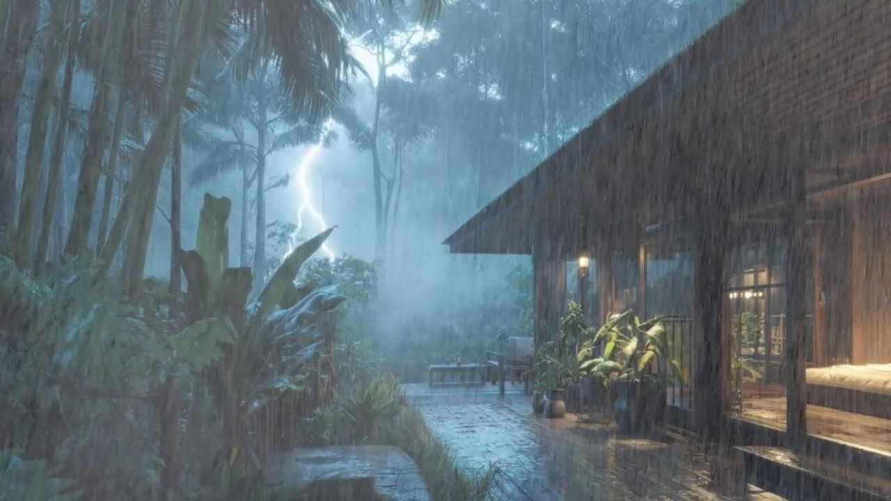 Rain Sounds For Sleeping - Knock You Out in Minutes | Deep REM Sleep Booster | Meditation & Calm Min