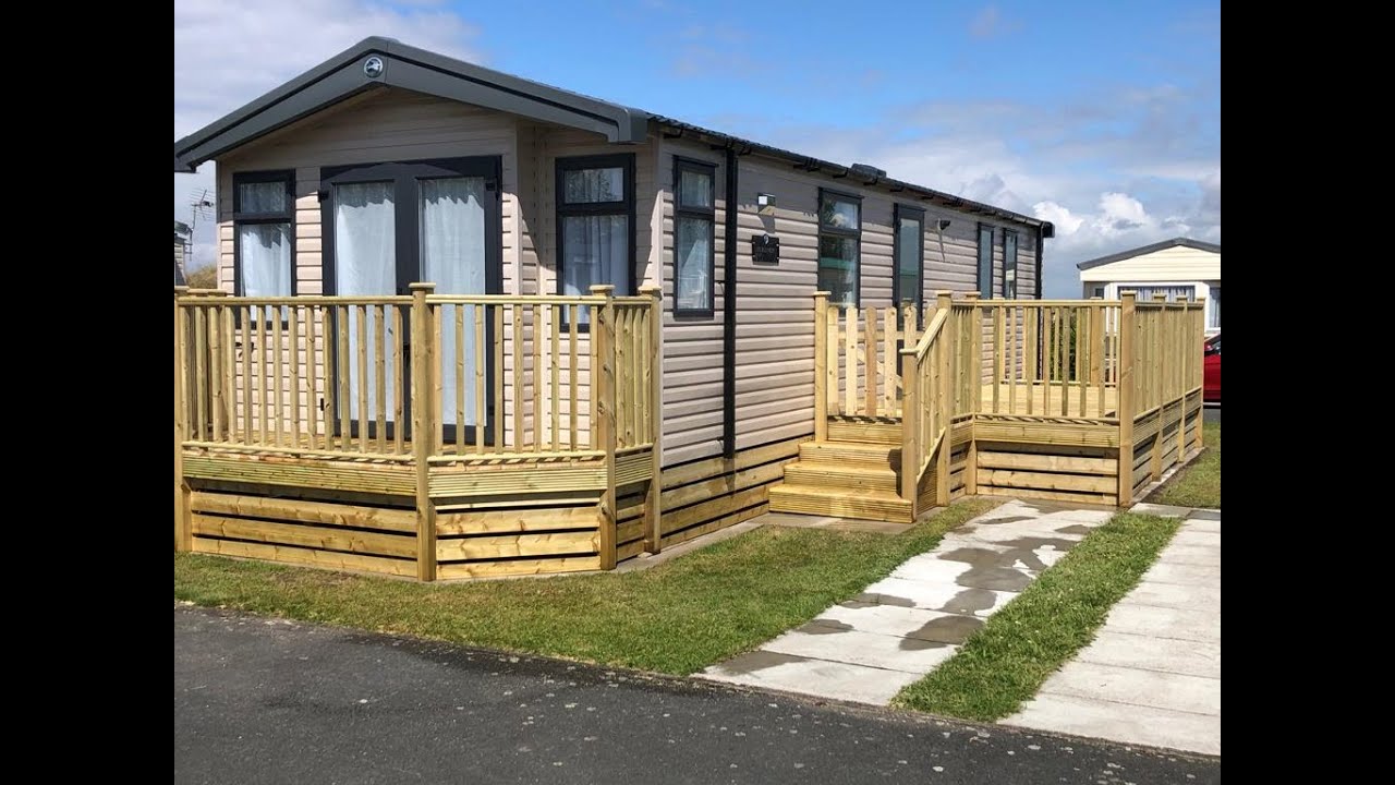 Sandy Bay, Preesall. Caravan park overview